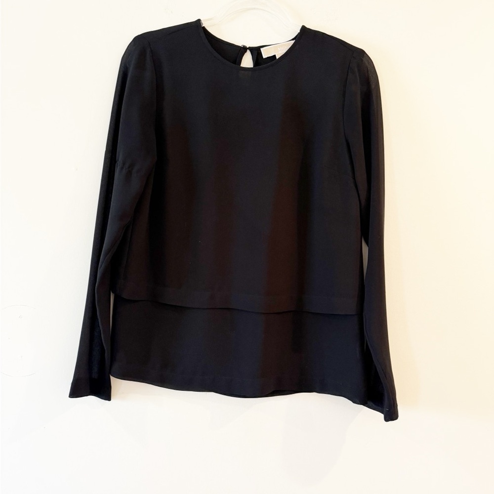 Michael Kors Layered Hem Blouse